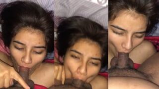 Gadis Shimla Memberikan Blowjob Memuaskan Untuk Kekasihnya