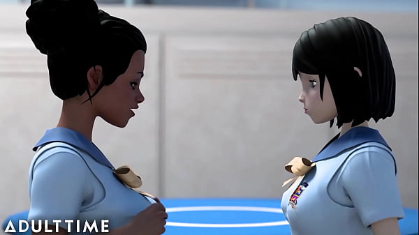 Kakak Tiri Hentai Menggila: Naiki Kontol Dan Main Lesbi Panas