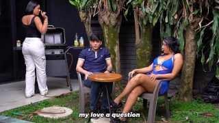 Diam, Jangan Berisik! – Ibu Tiri Ngewe Pacar Anaknya Dari Belakang – Kontol Gede Jackson & Lina Henao