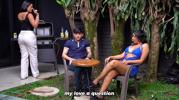 Diam, Jangan Berisik! – Ibu Tiri Ngewe Pacar Anaknya Dari Belakang – Kontol Gede Jackson & Lina Henao