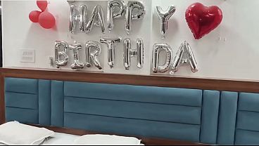 Bhabhi Ultah Kasih Kejutan Buat Adik Ipar, Kasih Memeknya Sebagai Kado.