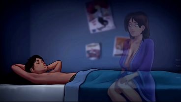 Setelah Ibu Tiri Tersenyum Balik, Semuanya Berubah Jadi Panas (18+) | Update Wip Terbaru | Summertime Saga