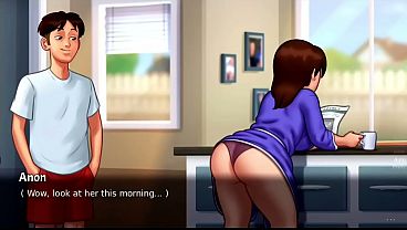 Ibu Tiri Buka Pintu… Semua Berubah Total, Adegan Panas Baru Di Summertime Saga (18+).