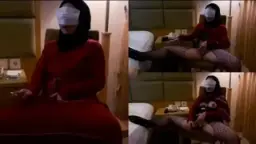 Hijab Binal Sange Crot Di Kursi Hotel, Jilbab Basah Colmek Nikmat.