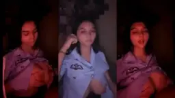 Hinata Pinky Ngos-ngosan Sambil Meremas-remas Toket Gede Yang Montok Banget