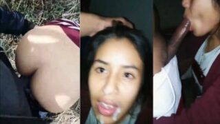 Ngentot Di Luar Ruangan, Cewek Desi Kena Muncrat Di Muka