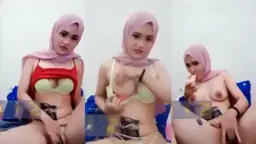 Tante Eyra Jilbabers Cantik Colmek Sampai Basah Kencang
