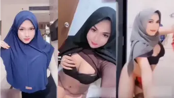 Tiktok Miftahul Husna, Hijabnya Bikin Ngilu, Gerakan Bikin Panas.