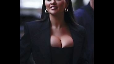 Selena Gomez Ngesot Kayak Siap Digojlok, Hasil Ai Bikin Makin Panas